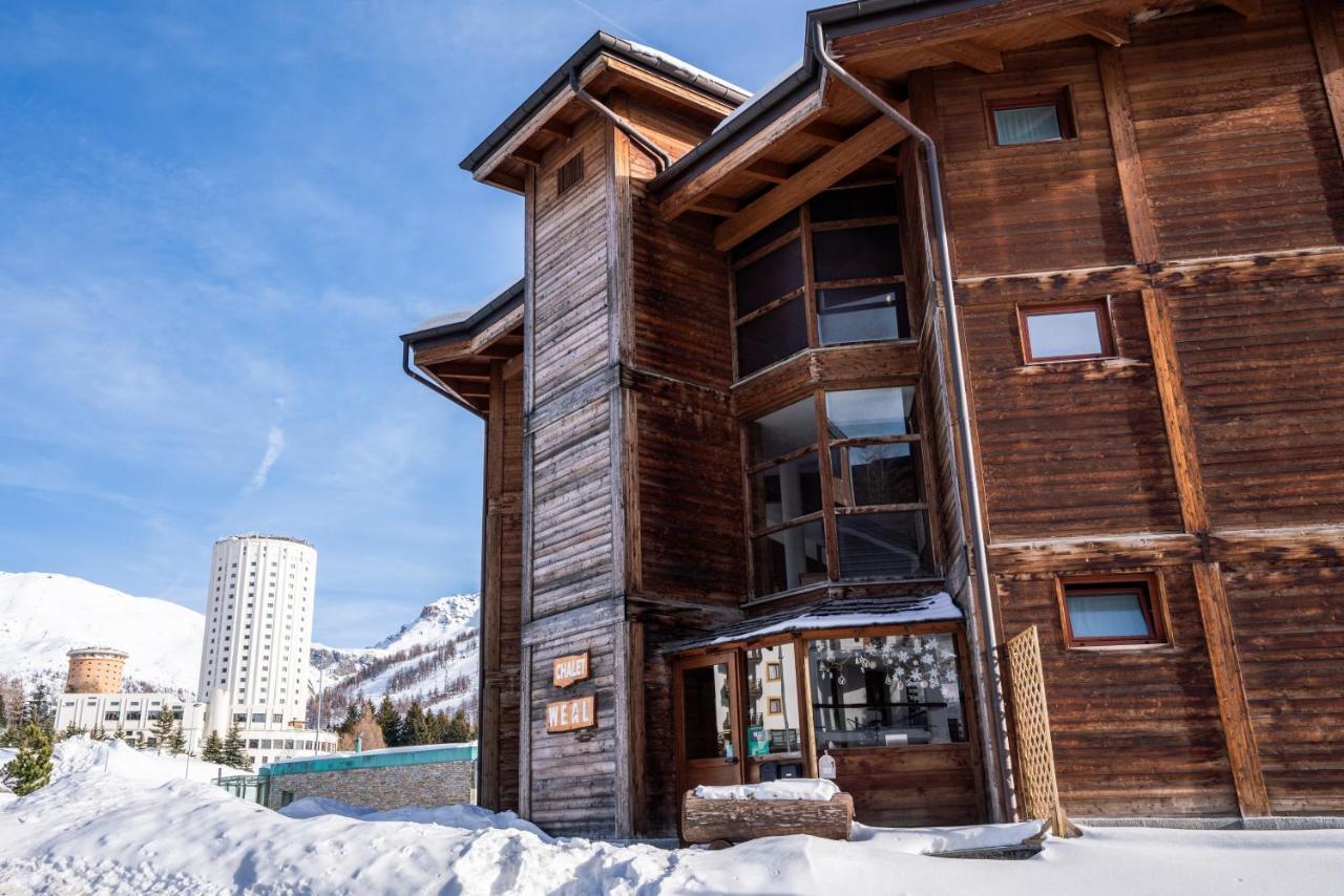 Chalet Weal Aparthotel Sestriere Exterior photo